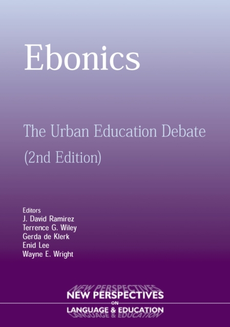 Ebonics : The Urban Education Debate, PDF eBook
