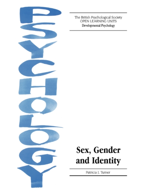 Sex, Gender and Identity, Paperback / softback Book