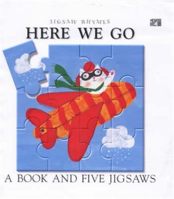 Here We Go : A Book and Five Jigsaws, Board book Book