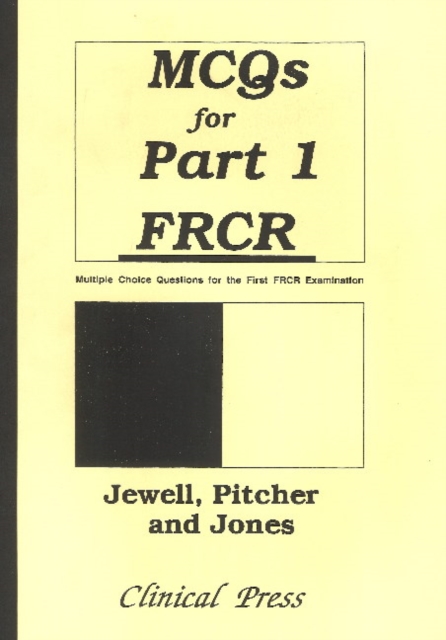 MCQs for Part 1 FRCR, Paperback / softback Book