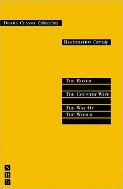 Restoration Comedy: Three Plays, Paperback / softback Book