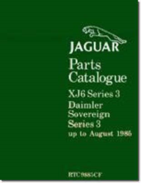 Jaguar XJ6 and Daimler Sovereign Ser 3 WSM, Paperback / softback Book
