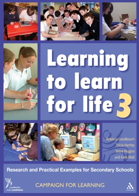 Learning to Learn for Life 3 : Research and Practical Examples for Secondary Schools, PDF eBook