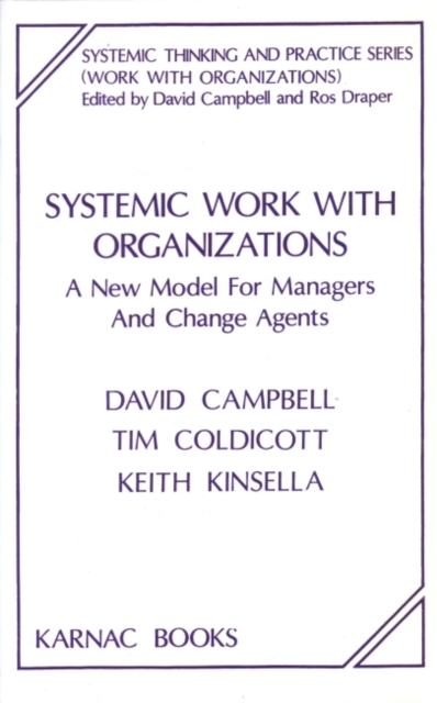 Systemic Work with Organizations : A New Model for Managers and Change Agents, Paperback / softback Book