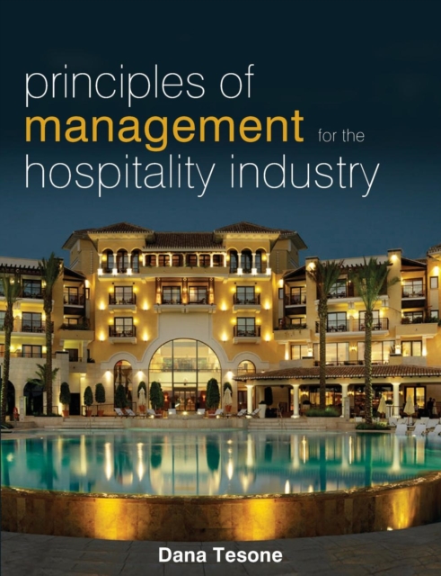 Principles of Management for the Hospitality Industry, Paperback / softback Book