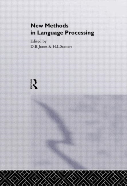 New Methods in Language Processing, Hardback Book