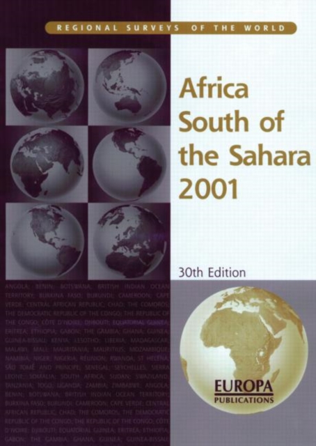 Africa South Of Sahara 2001, Hardback Book