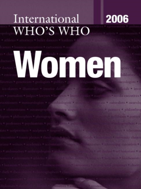 International Who's Who of Women 2006, Hardback Book