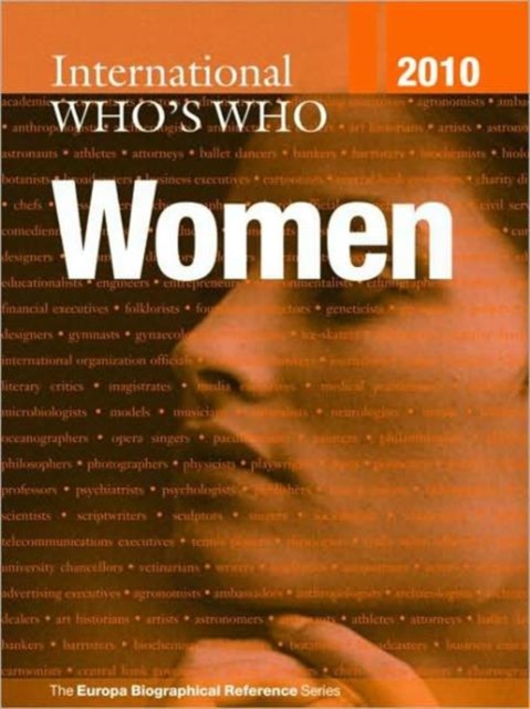 International Who's Who of Women 2010, Hardback Book