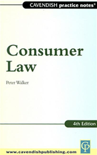 Practice Notes on Consumer Law, Paperback / softback Book