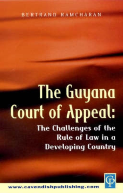 The Guyana Court of Appeal, Hardback Book