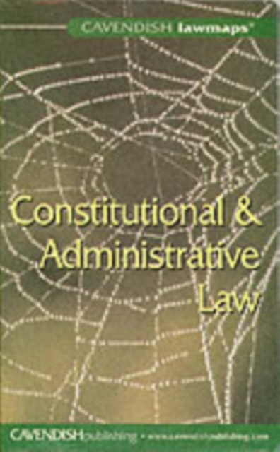 Lawmap in Constitutional & Administrative Law, Hardback Book