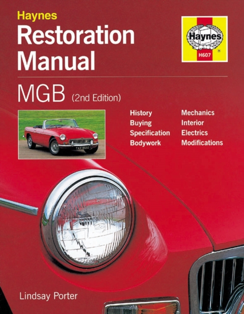 MGB Restoration Manual, Hardback Book