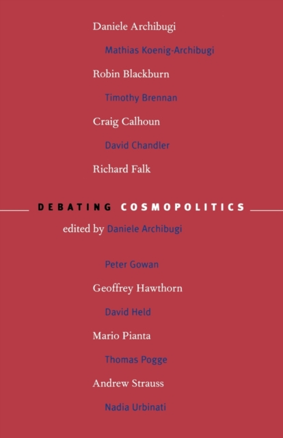 Debating Cosmopolitics, Paperback / softback Book
