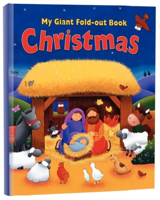My Giant Fold Out Book: Christmas, Hardback Book