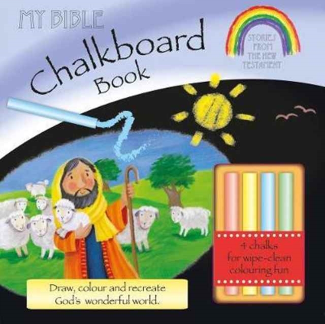 My Bible Chalkboard Book: Stories from the New Testament (Incl. Chalk), Board book Book