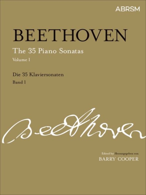 The 35 Piano Sonatas, Volume 1 : up to Op. 14, Sheet music Book