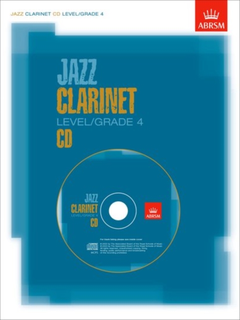 Jazz Clarinet CD Level/Grade 4 : Not for sale in North America, CD-Audio Book