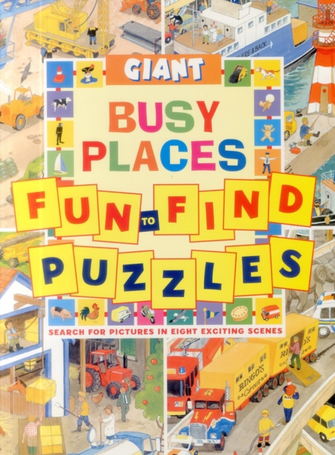 Giant Fun to Find Puzzles Busy Places, Paperback / softback Book