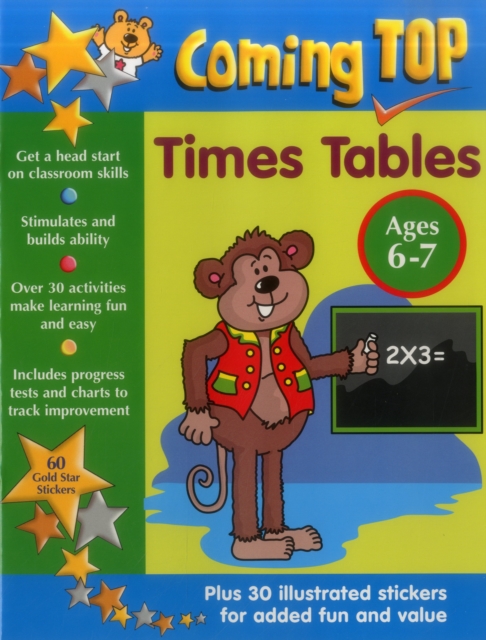 Coming Top: Times Tables - Ages 6-7, Paperback / softback Book