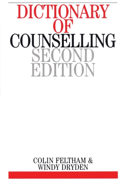 Dictionary of Counselling, Paperback / softback Book