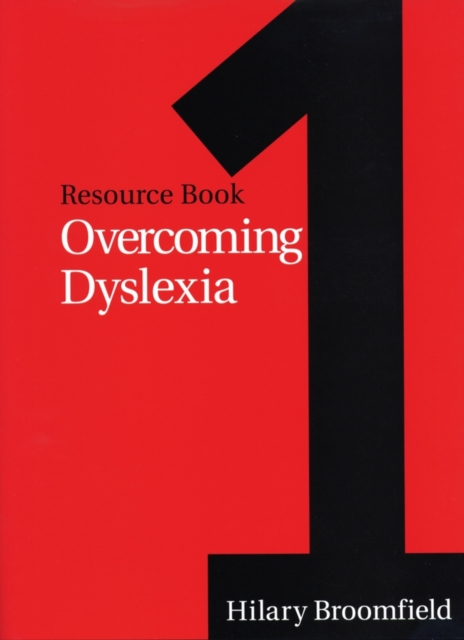 Overcoming Dyslexia : Resource Book 1, Paperback / softback Book
