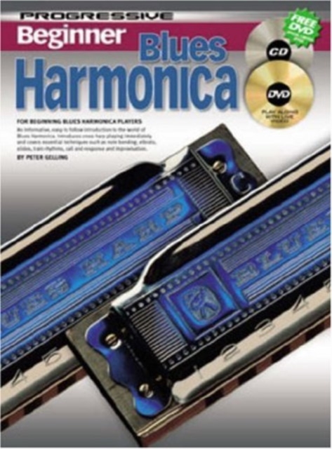 Progressive Beginner Blues Harmonica : With Poster, Multiple-component retail product Book