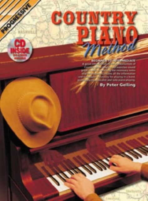 Progressive Country Piano Method : With Poster, Book Book