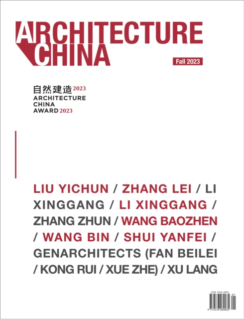 Architecture China : Architecture China Award 2023, Paperback / softback Book