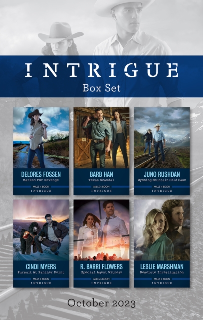 Intrigue Box Set Oct 2023/Marked for Revenge/Texas Scandal/Wyoming Mountain Cold Case/Pursuit at Panther Point/Special Agent Witness/Resol, EPUB eBook