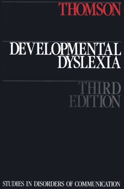 Developmental Dyslexia, Paperback / softback Book