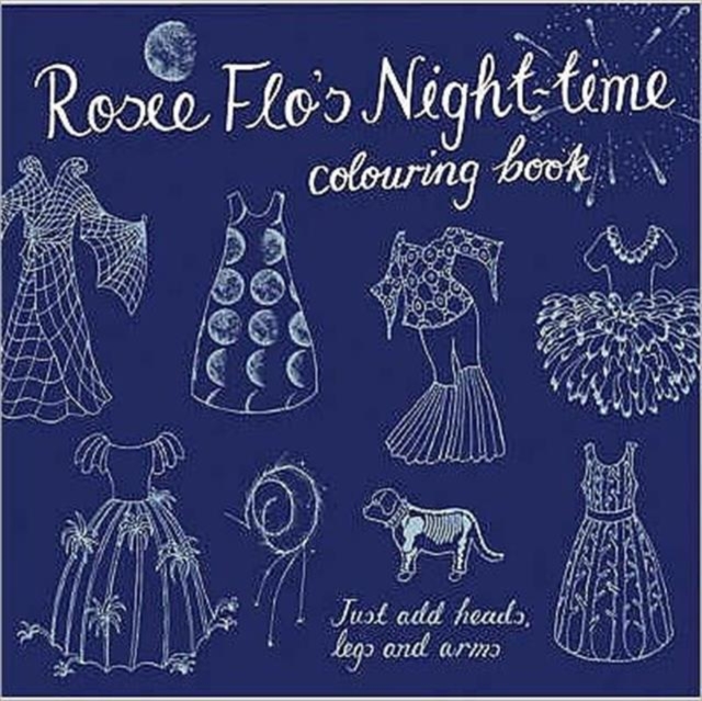 Rosie Flo's Night-time Colouring Book, Paperback / softback Book