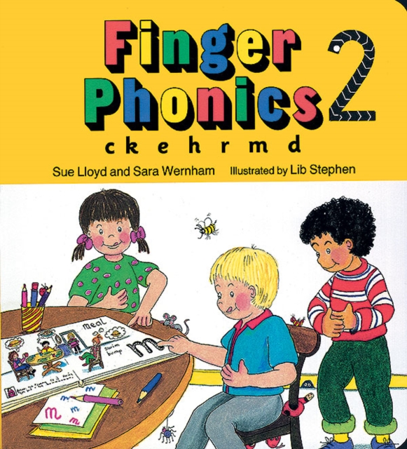 Finger Phonics book 2 : in Precursive Letters (British English edition), Board book Book