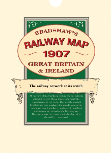 Bradshaw's Railway Folded Map 1907, Mixed media product Book