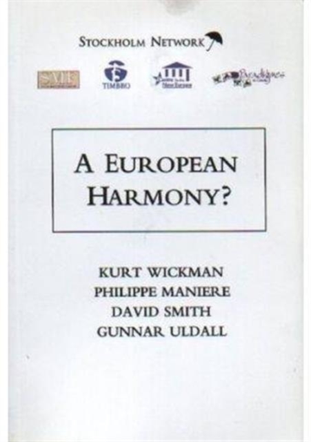 A European Harmony?, Paperback / softback Book