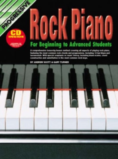 Progressive Rock Piano, Book Book