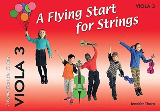 A Flying Start for Strings Viola Book 3, Sheet music Book