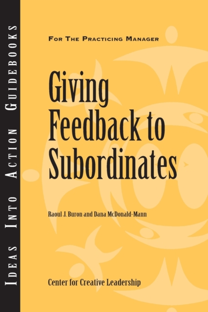 Giving Feedback to Subordinates, Paperback / softback Book
