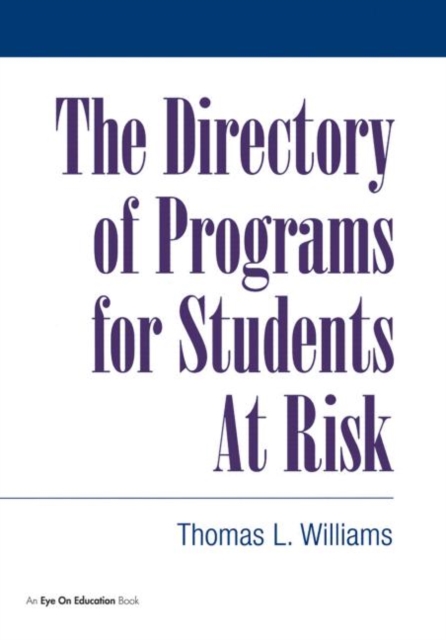 Directory of Programs for Students at Risk, Paperback / softback Book