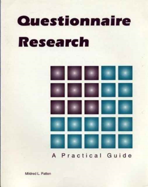 Questionnaire Research : A Practical Guide, Paperback / softback Book