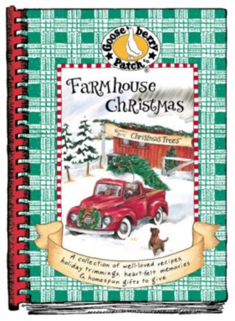 Farmhouse Christmas Cookbook, Hardback Book