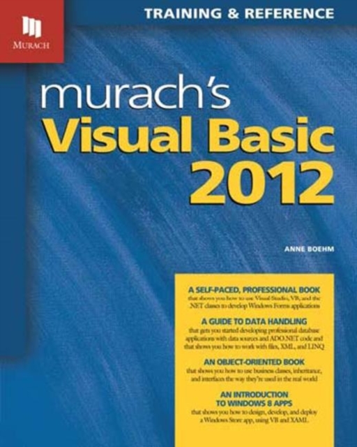 Murachs Visual Basic 2012, Paperback / softback Book