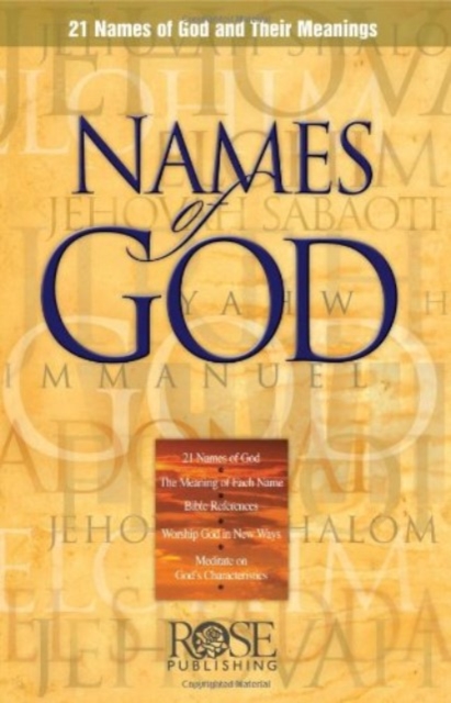 Names of God 5pk, Shrink-wrapped pack Book