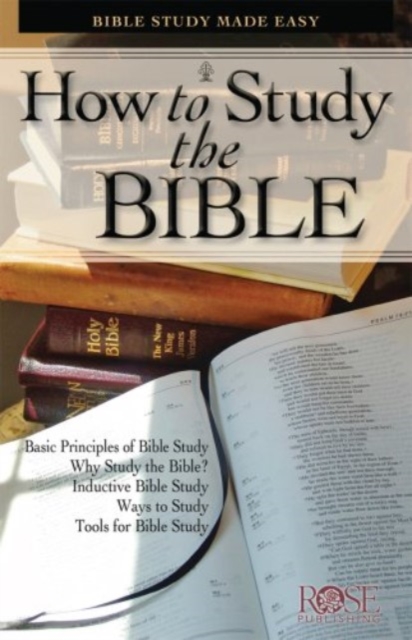 How to Study the Bible, Shrink-wrapped pack Book