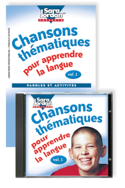 Chansons thematiques pour apprendre la langue, Volume 1 : Paroles et Activites, Mixed media product Book