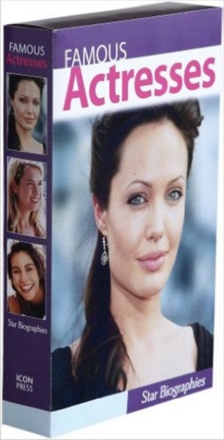 Famous Actresses Box Set : Angelina Jolie,Renee Zellweger,Julia Roberts, Multiple copy pack Book
