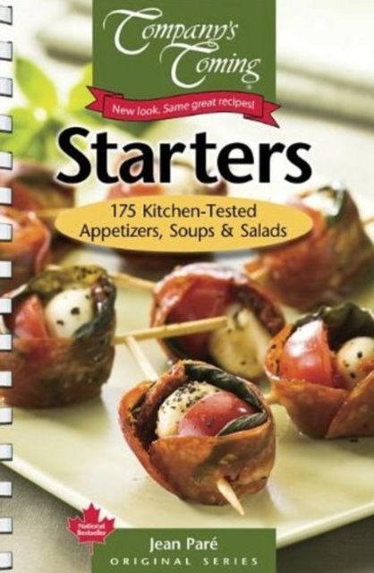 Starters : 175 Kitchen-Tested Appetizers, Soups & Salads, Spiral bound Book