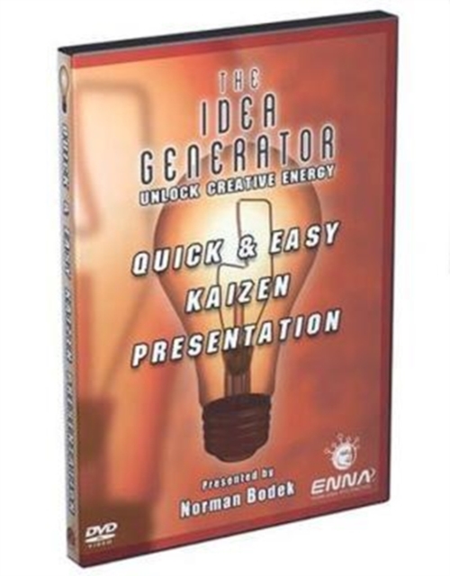 Quick and Easy Kaizen Video DVD, DVD video Book
