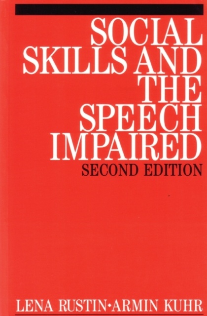 Social Skills and the Speech Impaired, Paperback / softback Book