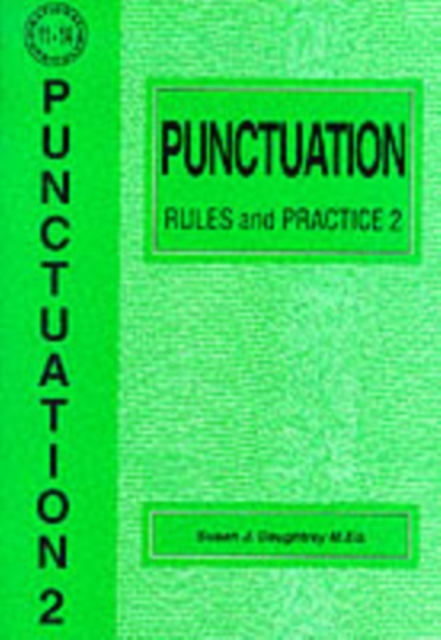 Punctuation Rules and Practice : No. 2, Paperback / softback Book